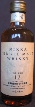 Nikka
single malt whisky
Yoichi
12 years old
43%