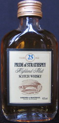 Pride of Strathspey
years 25 old
highland malt scotch whisky
40%
