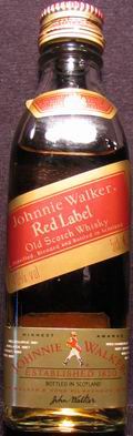 Johnnie Walker Red Label
old scotch whisky
40%