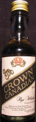 Crown Canadian
rye whisky
40%