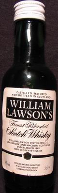 William Lawson`s
finest blended scotch whisky
100% scotch whiskies
43%