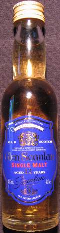 Glen Scanlan
old scotch
single malt
aged 12 years
40%
