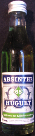 Absinthe
68 Huguet
Spirituose mit Kräuterextrakten
68%