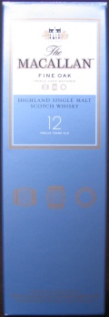 The Macallan
fine oak
triple cask matured
highland single malt scotch whisky
12 twelve years old
Te Macallan Distillers Ltd
Easter Elchies, Craigellachie
40%