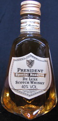 President
special reserve
de luxe scotch whisky
Macdonald Greenlees Ltd., Distillers, Edinburgh, Scotland
40%