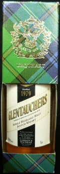Glentauchers
distilled 1979
trademark of proprietors allied distillers limited
single highland malt
scotch whisky
product of Scotland
specially selected, produced and bottled by and under the responsibility of
Gordon & MacPhail, Elgin, Scotland
Regd Bottler
40%
