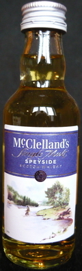 McClelland's
single malt Speyside scotch whisky
estd. 1818
40%