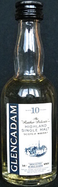 Glencadam
aged 10 years
The Rather Delicate
highland single malt
scotch whisky
unchillfiltered
no added colouring
distilled, matured and bottled in Scotland
The Glencadam Distillery Company
Brechin, Angus, Scotland
46%