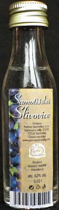 Samotíšská Slivovice
Palírna Samotíšky, s.r.o., Samotíšky
Samotišky
1996
palírna - moštárna
ovocný destilát švestkový
52%