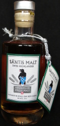 Säntis malt
swiss highlander
appenzeller single malt
matured in small oak beer casks
edition Sigel
Brauerei Locher AG, Appenzell
40%
(20cl)