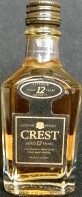 Crest
Suntory whisky
from The House of Suntory Limited
superior
aged 12 years
quality
A harmonious blend of the finest aged whiskies
product of Japan
43%