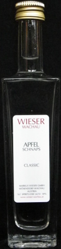 Apfel Schnaps
Wieser Wachau
classic
spirituose
38%