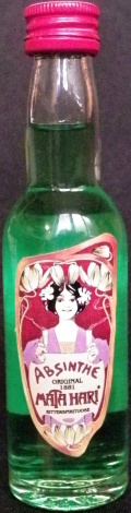 Mata Hari
absinthe
original 1881
bitterspirituose
die grüne Fee
Alt Wiener Schnapsmuseum, Austria
60%