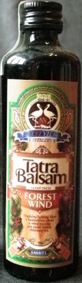 Tatra Balsam
distilled, matured and bottled in Northern Spis Slovak
anno 1286
Nestville Distillery
Lesný dych
Forest wind
salute
likér s príchuťou a vôňou borovicových výhonkov
BGV, s.r.o., Hniezdne, Slovensko
35%