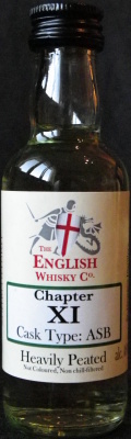 The English Whisky Co.
Chapter
XI
Cask Type: ASB
Heavily Peated
Limited edition
Single Malt Whisky
St. George`s Distillery
Roudham, Norfolk
46%