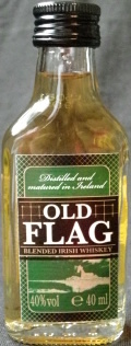 Old Flag
Distilled and matured in Ireland
blended Irish whiskey
40%