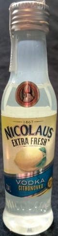 Vodka Citrónovka
St. Nicolaus Distillery
1867
Extra Fresh
Dochucovaná / Aromatizovaná vodka
St. Nicolaus, a.s., Liptovský Mikuláš, Slovensko
37,5%