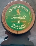 Old St. Andrews
Twilight
aged 10 years
blended malt scotch whisky
40%
