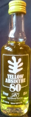 Yellow absinthe
80
Antonio Nadal Destilleries
Bebida Espirituosa
AN
1898
80%