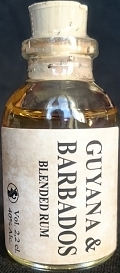 Guyana & Barbados
blended rum
40%