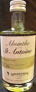 Absinthe
St Antoine
bitter spirit / bitterspirituose
distilled by ŽUSY s.r.o. - rodinný ovocný lihovar Žufánek
Czech Republic
absinthes.com
70%