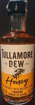 Tullamore Dew
Honey
Est. 1829
Irish whiskey with natural honey
Liqueur
product of Ireland
Medový likér
William Grant & Sons Global Bbrands Ltd.
35%