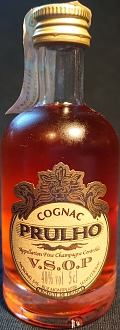Prulho
Cognac
Appellation Fine Champagne Contrôlée
V.S.O.P
Produit de France
Prulho Éclat VSOP
40%