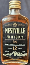 Nestville whisky
Nestville distillery
7 times distilled
Reminiscence of vanilla
aged 12 years
Tatra Mountains whisky
original blended whisky
BGV, s.r.o., Hniezdne, Slovensko
40%