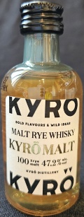 Malt rye whisky Kyr malt
minibottles 160