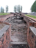 plynová komora / krematórium (pozostatky) - Brezinka, Brzezinka, Auschwitz II, Auschwitz-Birkenau - koncentračný a vyhladzovací tábor