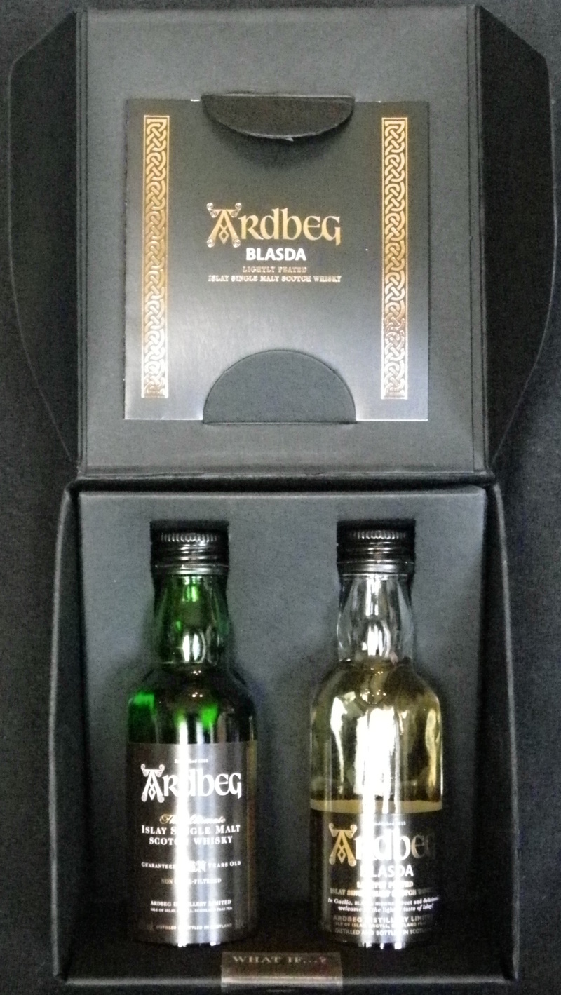 Ardbeg
Blasda - lightly peated Islay single malt scotch whisky
The Ultimate - Islay single malt scotch whisky - guaranteed ten years old