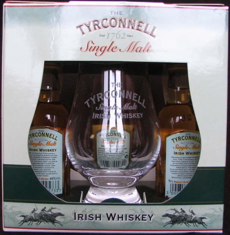 The Tyrconnell
estd 1762 since
single malt
Irish whiskey