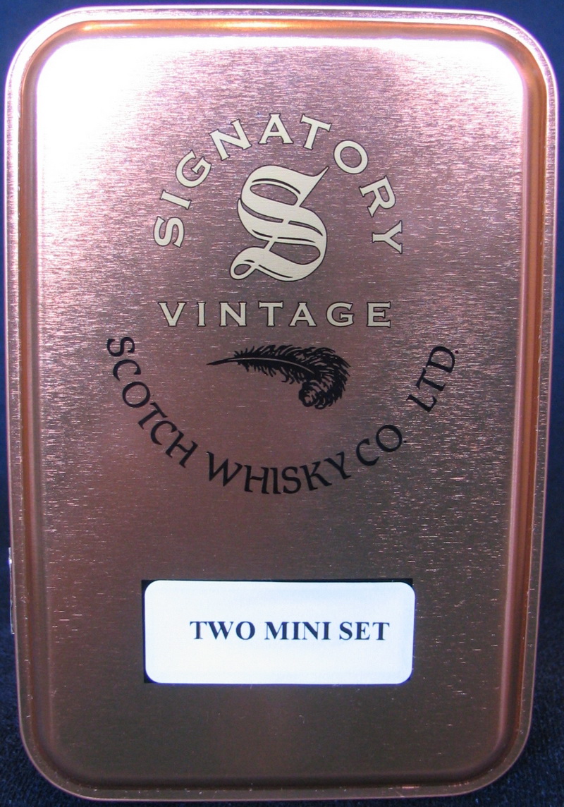 Signatory vintage
Scotch whisky co. Ltd
two mini set